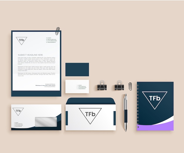 TFB_company_business_corporate_branding_logo_template_collection