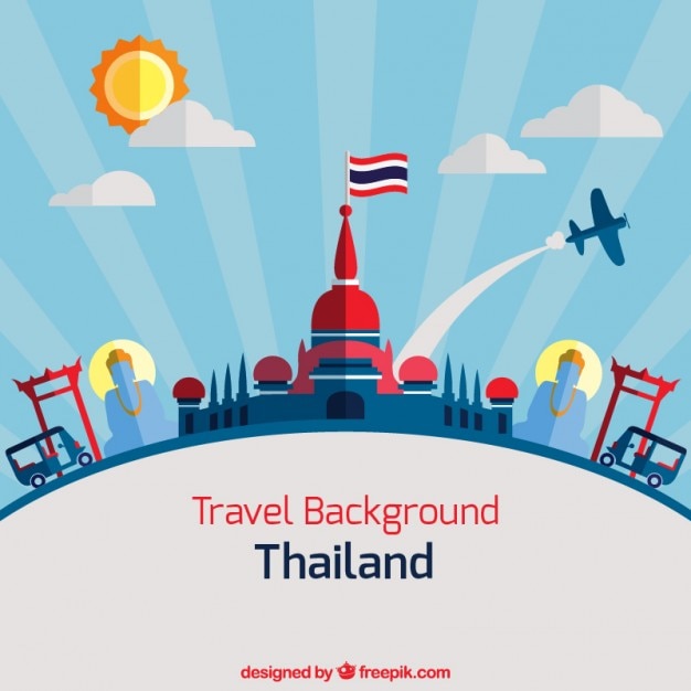 Thaïlande Formation En Design Plat