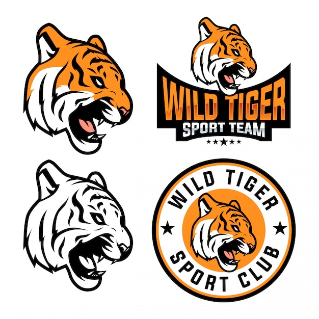 Tiger Sport Logo Set