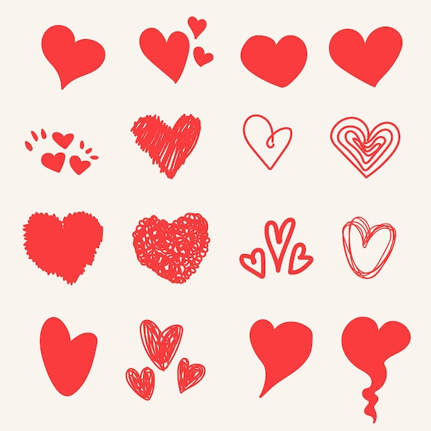 Tirage à la main de coeur