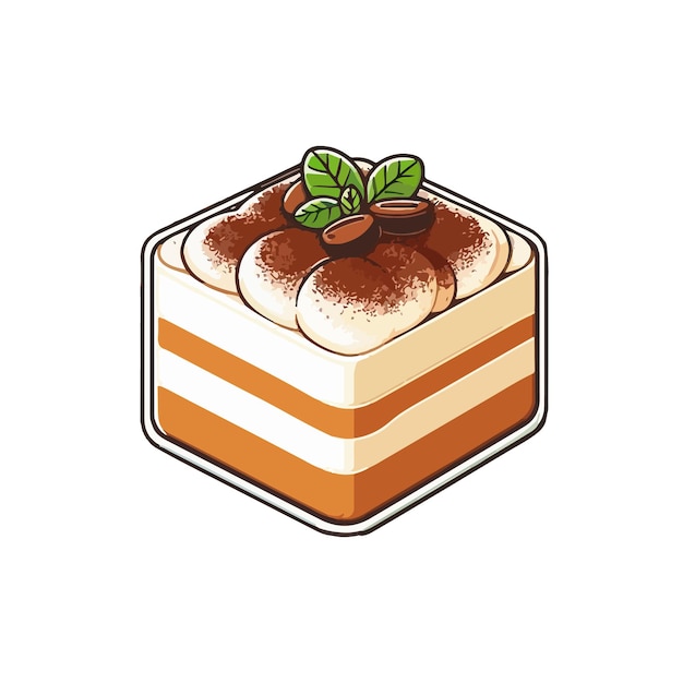 Tiramisu Image Générée Par Ia