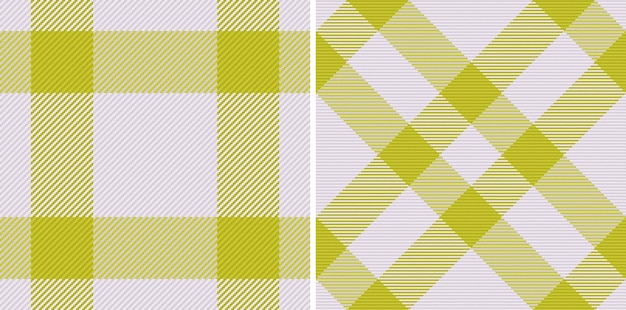 Tissu sans couture de vecteur Vérifier fond plaid Texture textile motif tartan