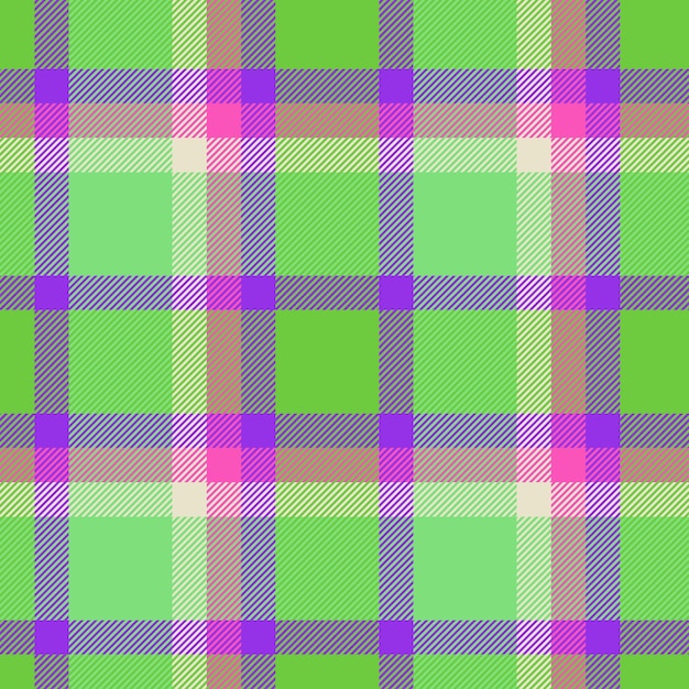 Tissu Textile Vecteur Tartan Fond Sans Soudure Check Pattern Texture Plaid