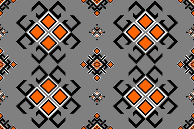 Tissu Tribal Tradition Ethnique Modèle Aztèque Conception Sans Couture Illustration Vectorielle