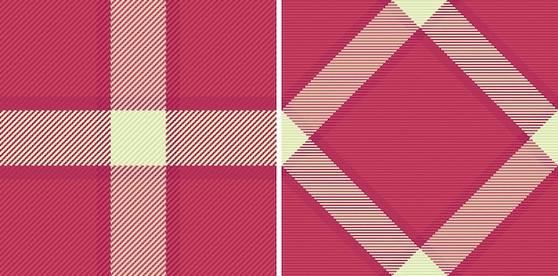 Tissus de fond tartan de texture textile avec un plaid vectoriel de contrôle sans couture dans l'ensemble