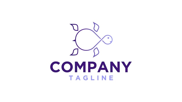 Tortue Avec Logo Infini