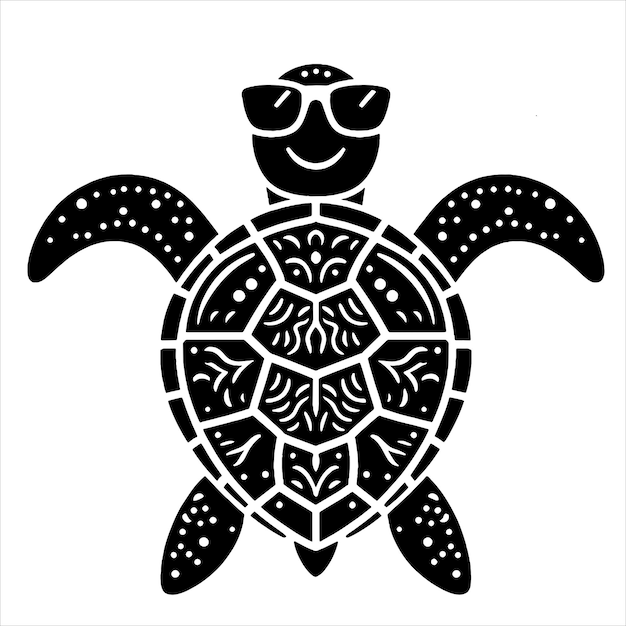 Vecteur tortue svg