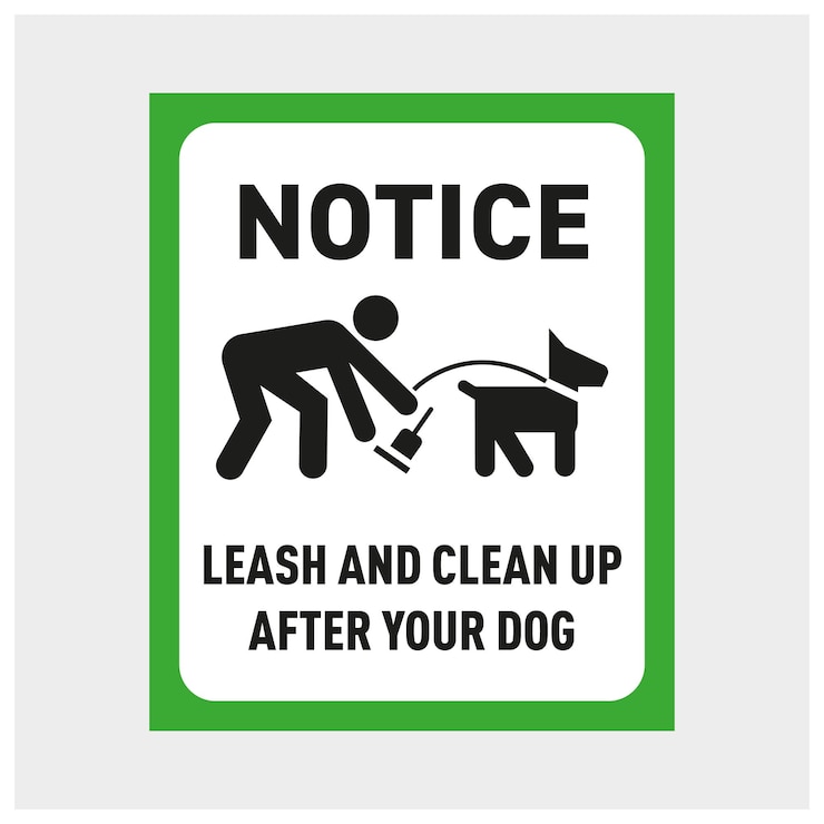 Vecteur tous les chiens doivent être en laisse