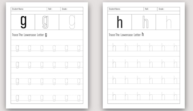 Traçage Des Lettres Et Pratique De L'alphabet Pour Les Enfants