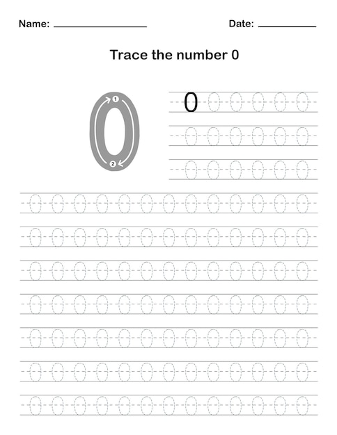 Tracez Le Chiffre 0