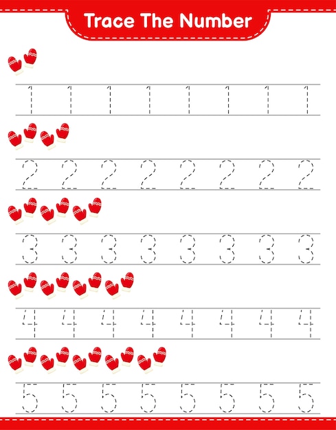 Tracez La Feuille De Calcul Pédagogique Du Numéro