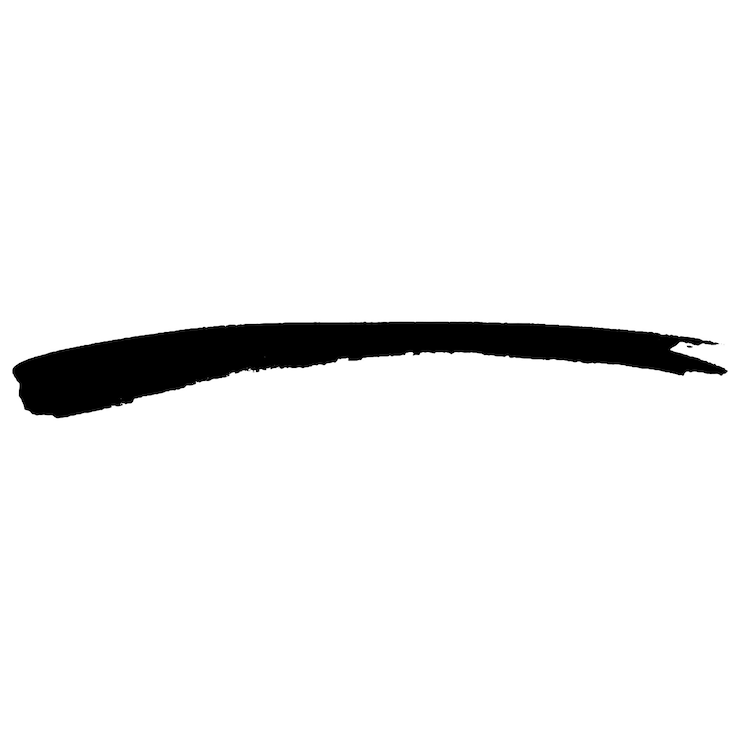 Vecteur un trait de pinceau noir peint à l'aquarelle vectorielle, un élément de conception dessiné à la main isolé sur un fond blanc.