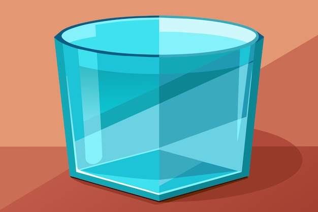 Vecteur transparent glass effect