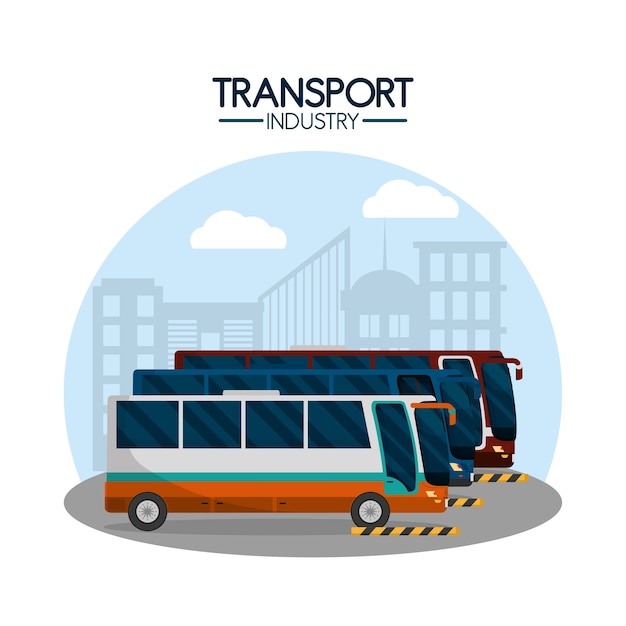 Transport Par Autobus Et Industrie Du Voyage