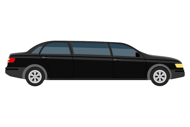 Transport pour le transport de marchandises ou de passagers icône plate illustration vectorielle