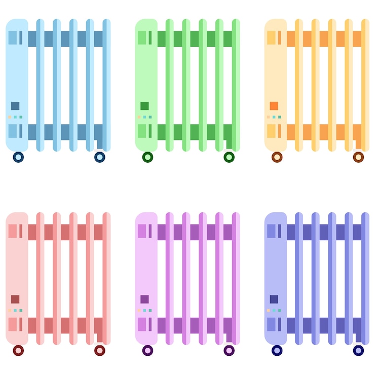 Vecteur transporteur de nourriture coloré dans l'icône de l'élément de l'hôpital élément plat illustration de l'actif