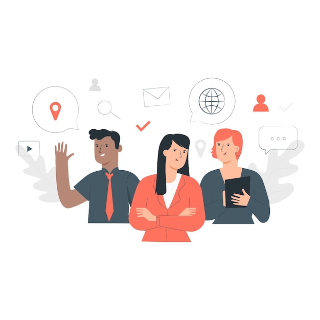 Travail d'équipe et collaboration sur le lieu de travail
