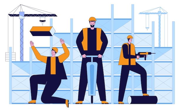 Travailler sur un chantier de construction Décisions d'ingénierie