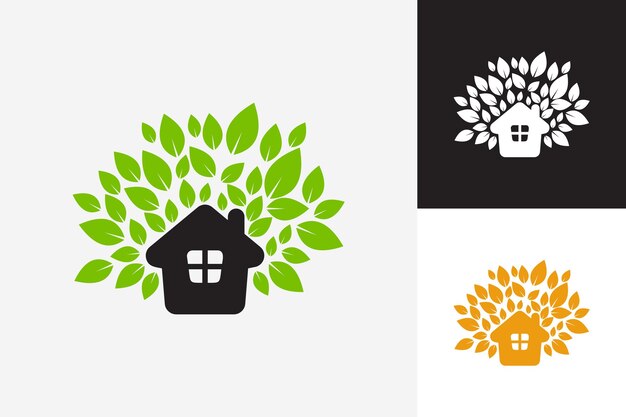 Tree House Logo Template Design Vecteur, Emblème, Design Concept, Symbole Créatif, Icône