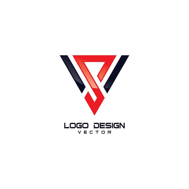 Triangle S Symbole Logo Design