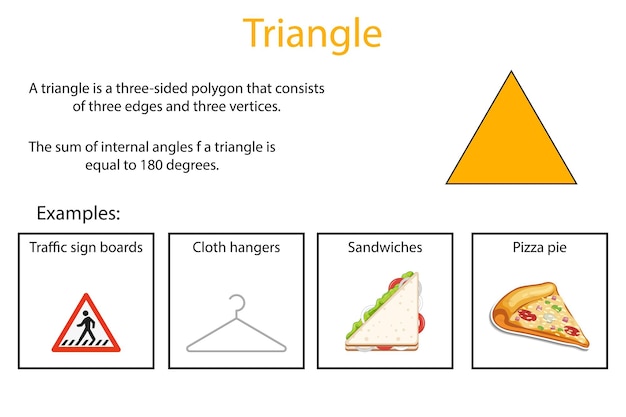 Vecteur le triangle