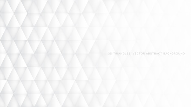 Triangles minimaliste blanc abstrait fond subtil