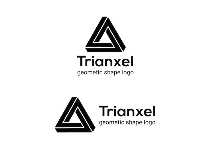 Vecteur trianxel-logo