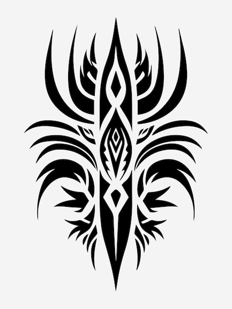 Vecteur tribal tattoo design element