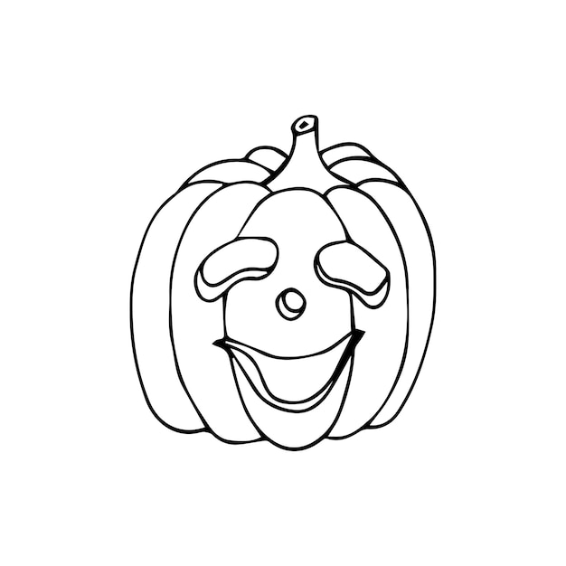 Trick Or Treat Coloriage. Page De Coloriage D'halloween Pour Les Enfants.