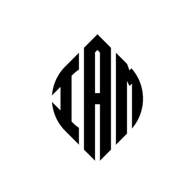 Les trois initiales forment un logo en cercle, l'emblème du cercle, le monogramme, la lettre, la marque, le vecteur.