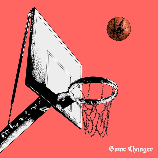 Trois points de basket