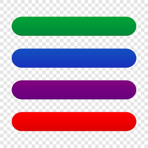 troisième nouveau design inférieur ensemble multicolore de bannières pour la conception d'éléments