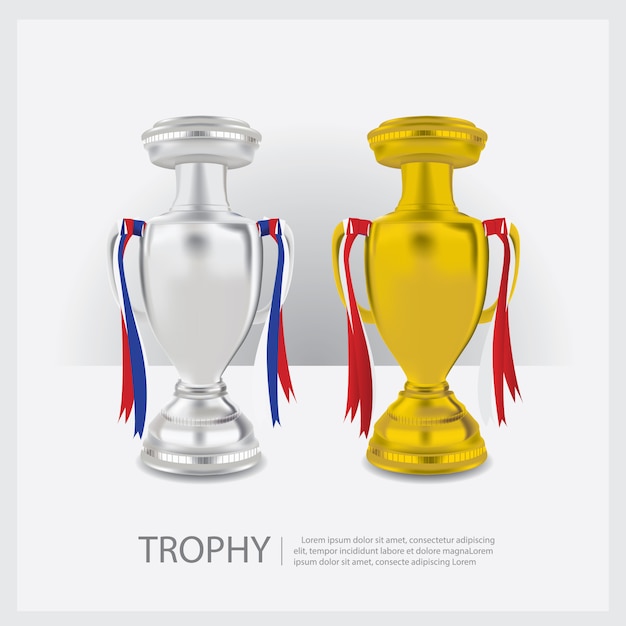 Trophées Coupes Et Récompenses Vector Illustration