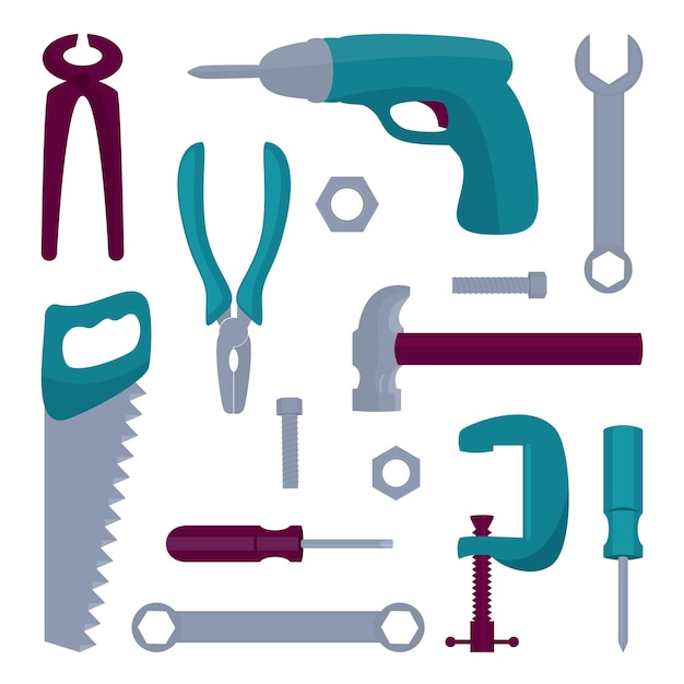 trousse d'outils de travail