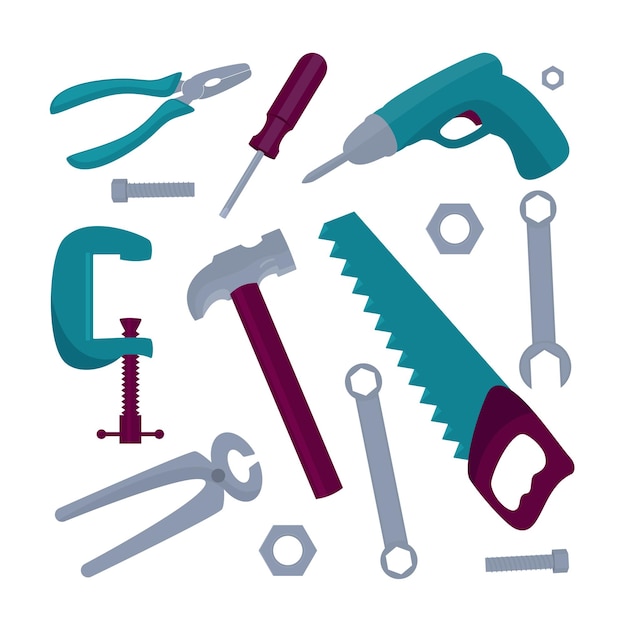 trousse d'outils de travail