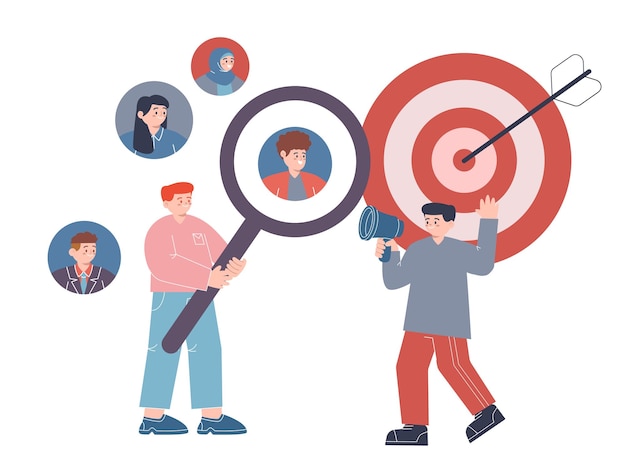 Trouver des prospects sur le marché cible pour une campagne publicitaire de marketing