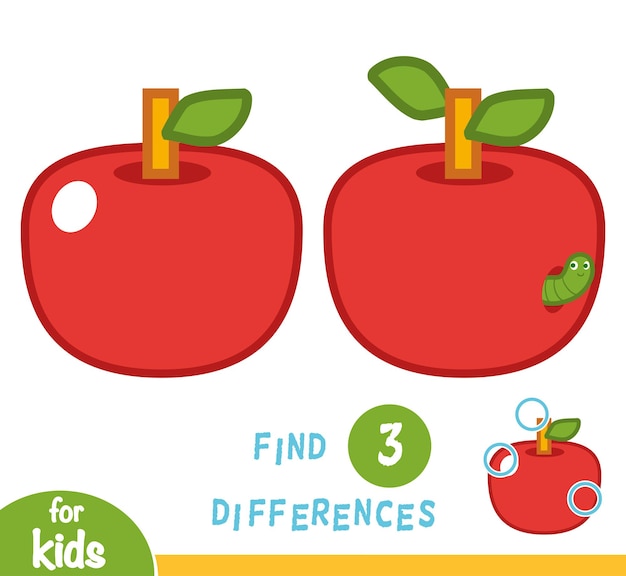 Trouvez Les Différences, Jeu éducatif Pour Les Enfants, Apple