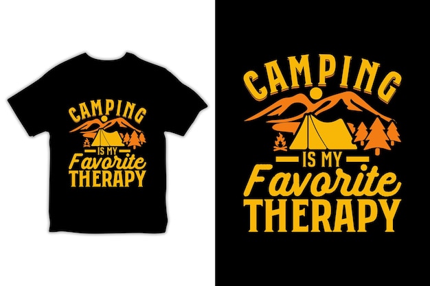 Tshirt de camping