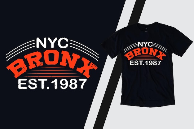 Tshirt Nyc Bronx Est