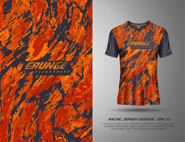 Tshirt Sport Grunge Texture Background Pour Maillot De Course Descente Cyclisme Football Jeux