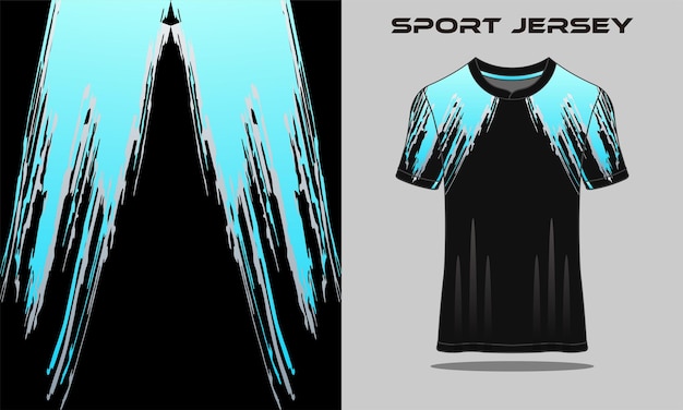 Vecteur tshirt sport grunge texture fond pour maillot de football cyclisme football vecteur de jeu