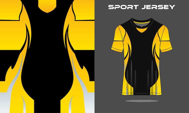 Tshirt Sports Abstract Texture Footbal Design For Racing Soccer Gaming Motocross Gaming Cycling