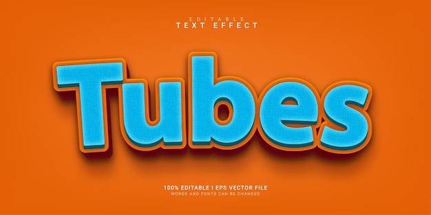 Tubes Texte Dessin Animé 3d Effet De Texte Modifiable