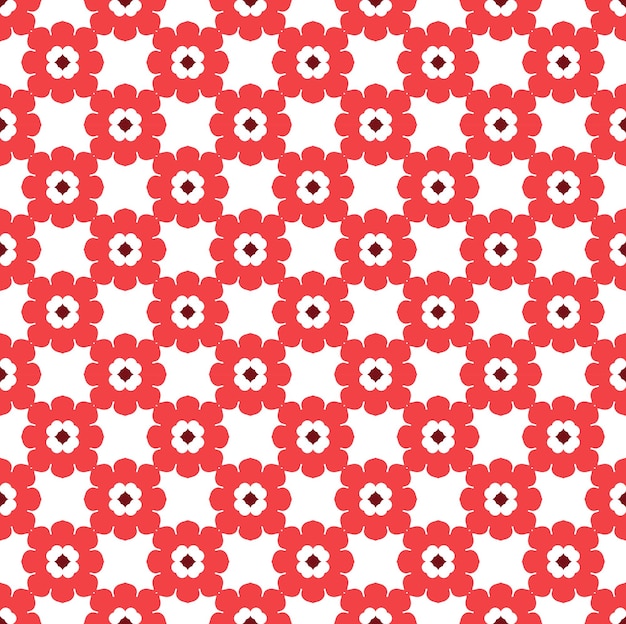 Tuiles Florales Seamless Vector Patternflower Texture Géométrique Motif De Fond