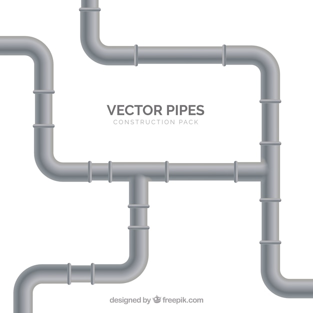 Vecteur tuyau vecteur paquet