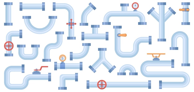 Vecteur tuyaux avec soupapes pour l'industrie