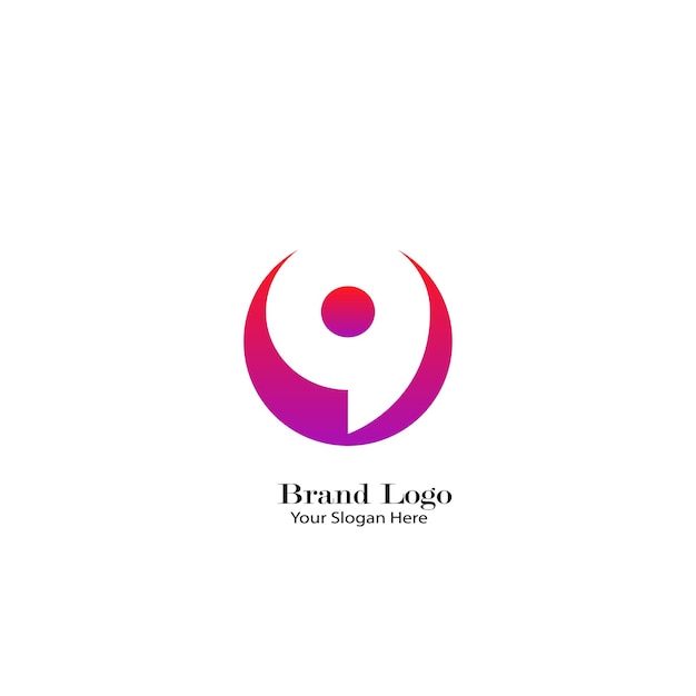 Type de logo de marque différent créatif