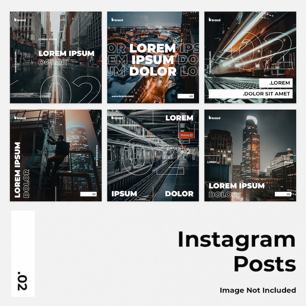 Typo Photography Réseaux sociaux Instagram Bannière