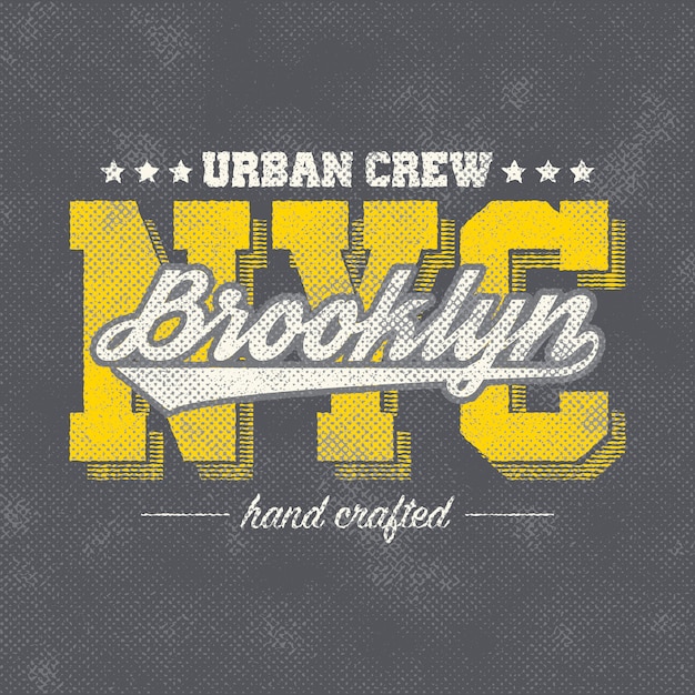 Typographie De New York