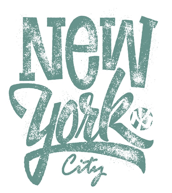 Typographie De La Ville De New York, Impression.